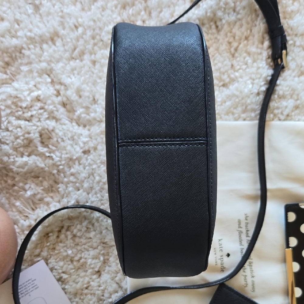 Kate Spade Black Crossbody Bag with Two (2) Extra Flaps. - Picture 8 of 9